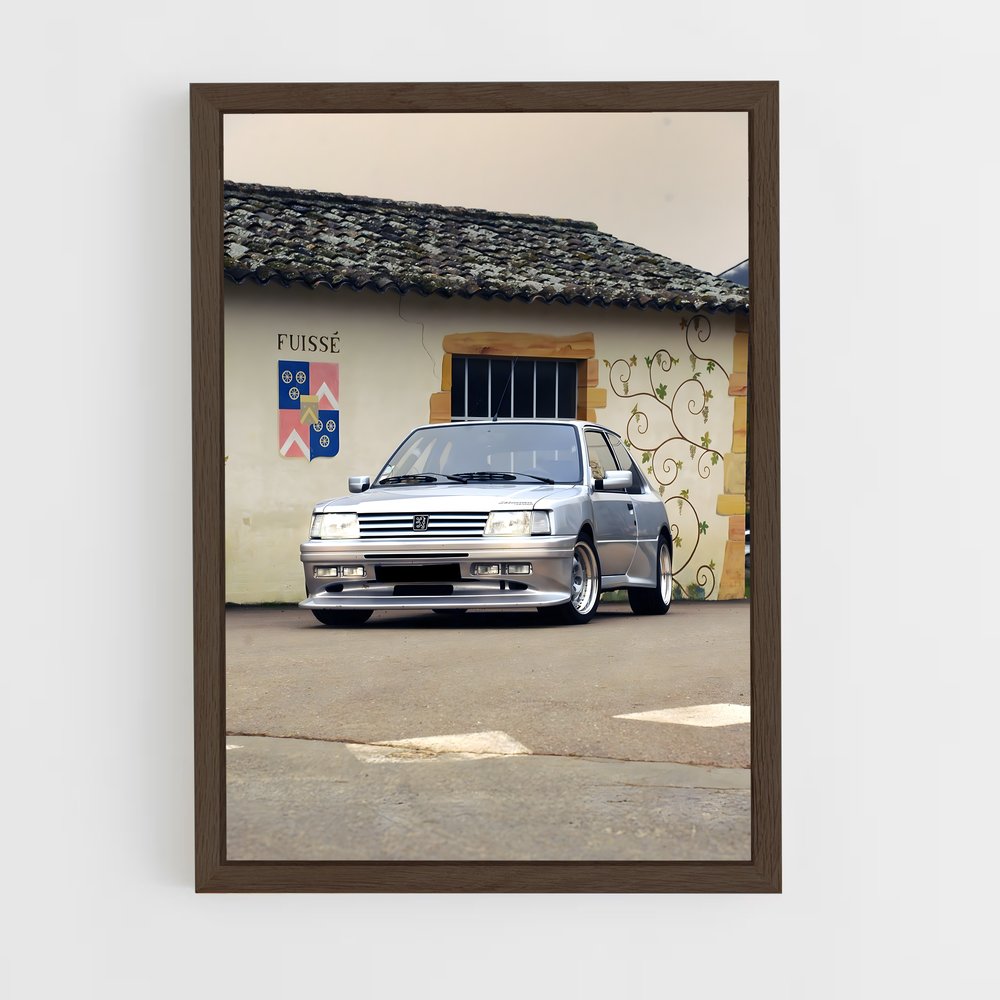 Poster Boulevard de la Performance – affiche Peugeot (vue 5)
